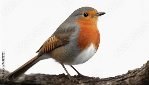 robin isolated on white transparent background png isolated
