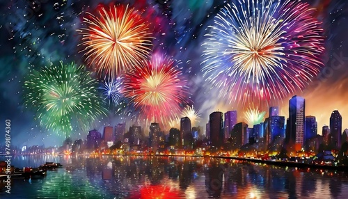 fireworks explosions © Kendrick