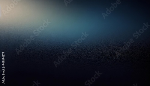 abstract blue and black gradient texture with grain ombre background