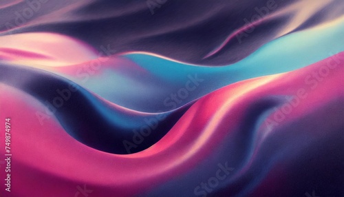 liquid vibrant color flow abstract grainy background pink blue purple red noise texture summer banner header poster design