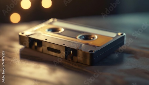 old audio compact cassette photo