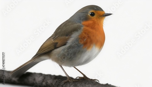 robin isolated on white transparent background png isolated
