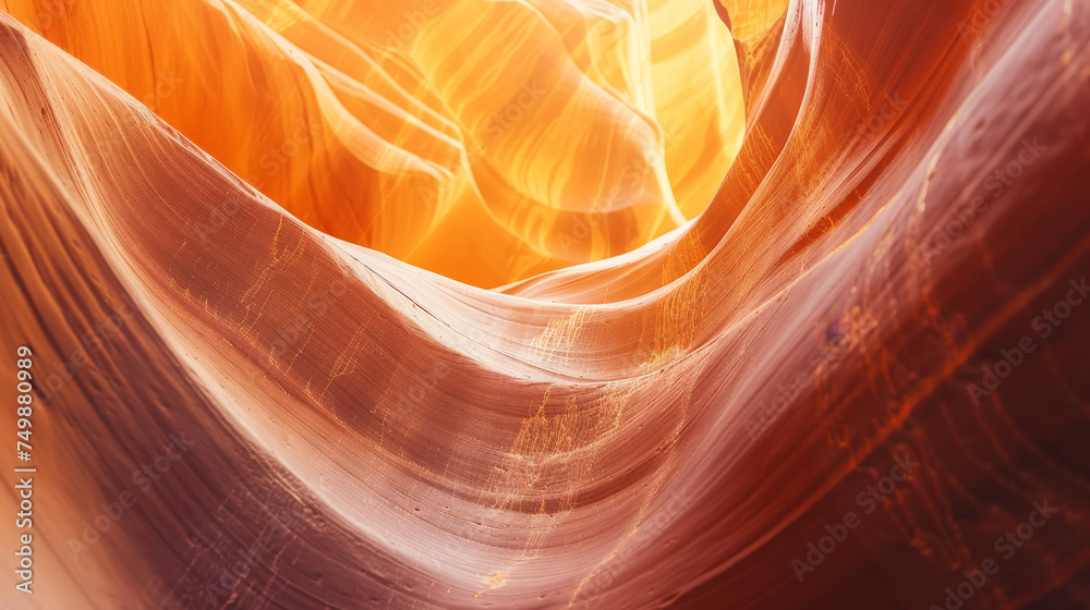 Natural Light Spectacle in Antelope Canyon: A Dance of Color and Form in Arizona's Depths