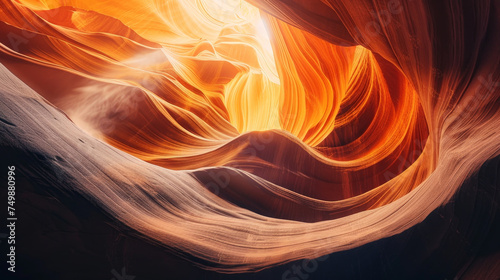 Natural Light Spectacle in Antelope Canyon: A Dance of Color and Form in Arizona's Depths