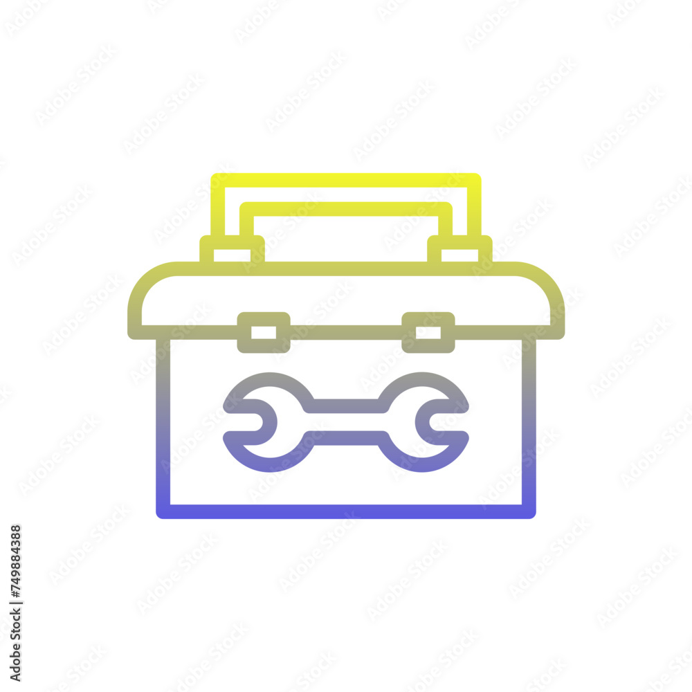 Tools Box Gradient Linear Style Tools Box Gradient Linear Style