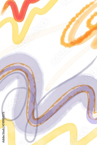 Pastel coloures watercolour , pencil and marker swatches. Abstract background illustration