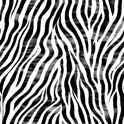 tiger stripe animal seamless pattern tile background
