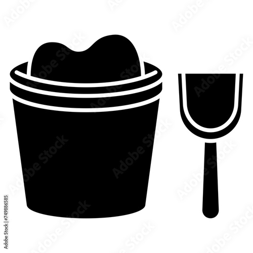 sand bucket and scoop shovel