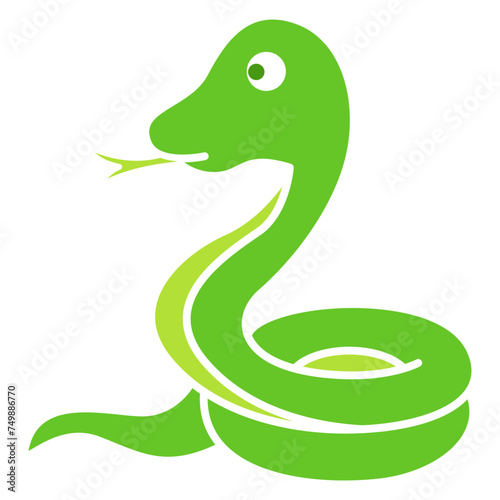 snake character illustration
