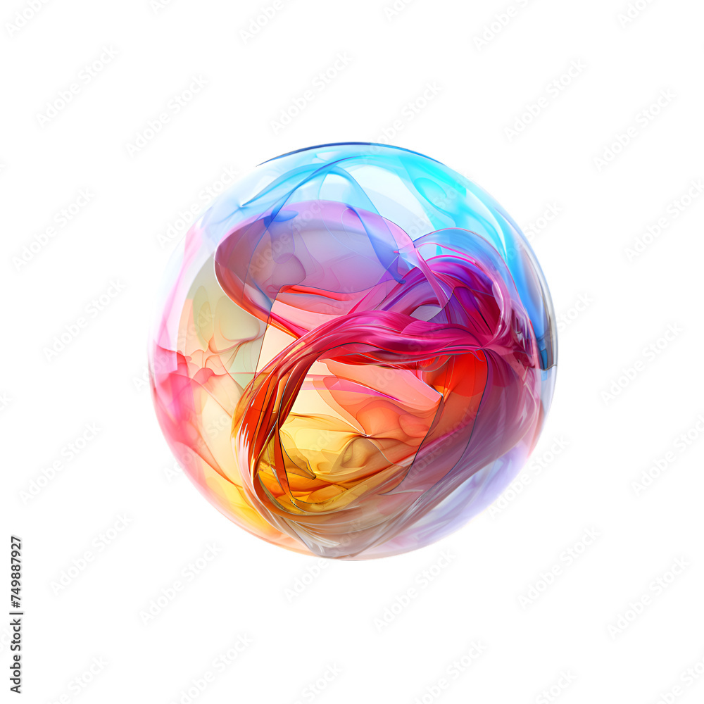 sphere galass ball multi color isolated on transparent background sphere galass ball multi color isolated on transparent background