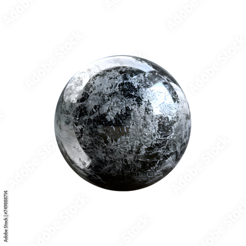 sphere glass  isolated on transparent background