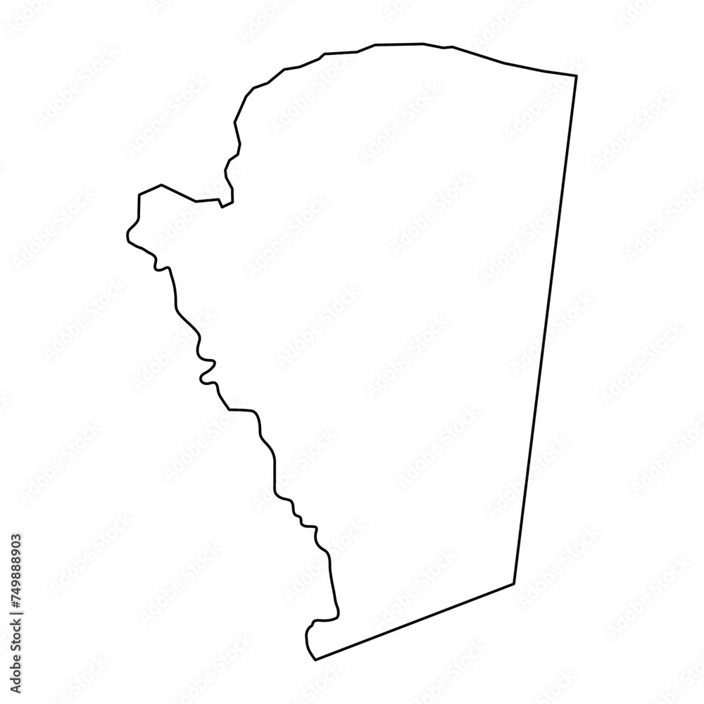 Saint James Parish map, administrative division of Jamaica. Vector illustration. Saint James Parish map, administrative division of Jamaica. Vector illustration.