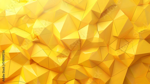 yellow geometry background