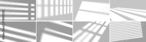 High-quality and perfectly realistic window shadow. PNG