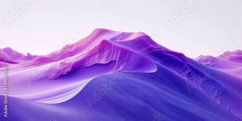  pink magenta purple sand dunes in the desert on white background, appropriate for travel magazines, blog headers, website backgrounds, or desert themed contras designs.banner