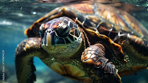 In "Turtle in Peril," we delve into the urgent plight facing marine turtles worldwide. These gentle creatures, emblematic of our oceans' delicate balance, are now confronted with grave  © Mr. Washington