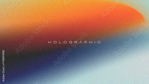 Trendy Gradient grainy texture. Soft gradient backdrop with place for text. Vector illustration for your graphic design, banner, poster