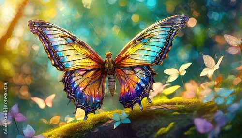 butterfly on a flower © Zaheer