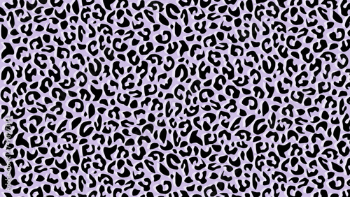 Leopard skin fur texture purple background	
