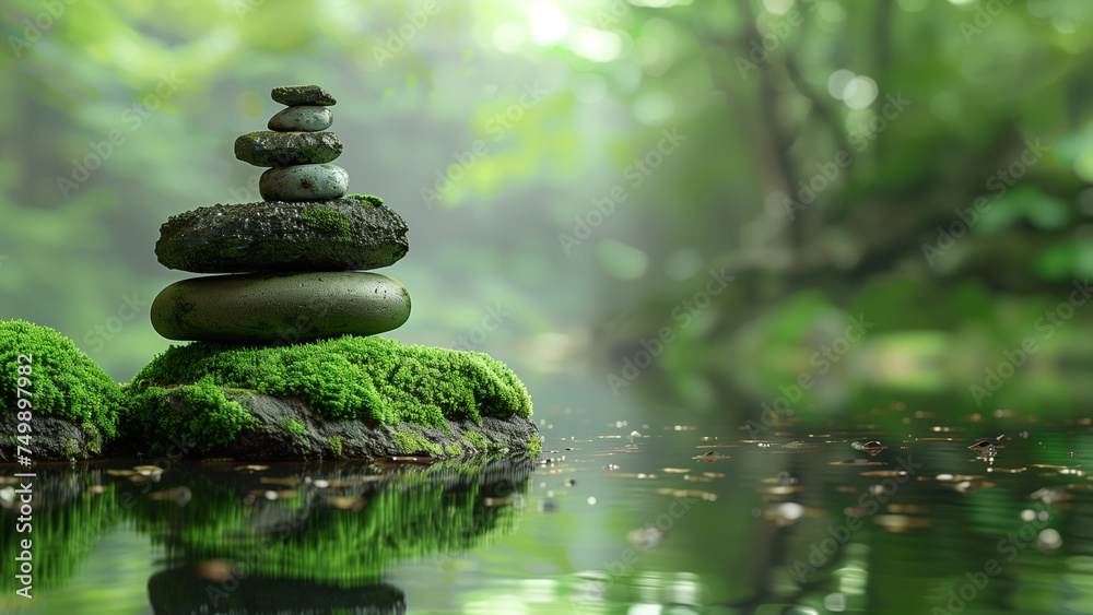Precious Tranquility: A Zen-Inspired Wallpaper Precious Tranquility: A Zen-Inspired Wallpaper