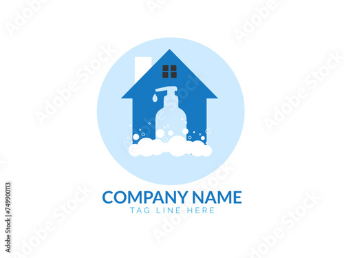 NatureNook Organic Cleaning Logo Design