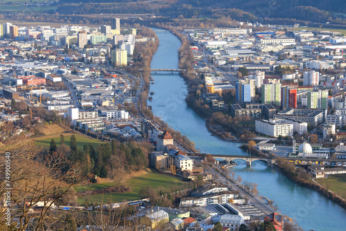 Innsbruck, Tyrol, Austria, City view