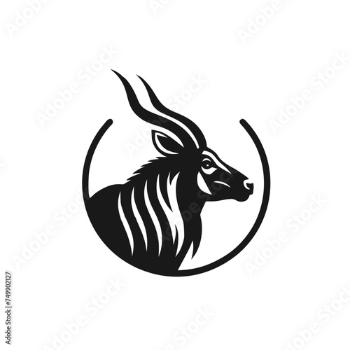 Bongo Simple and Clean Logo Icon Silhouette