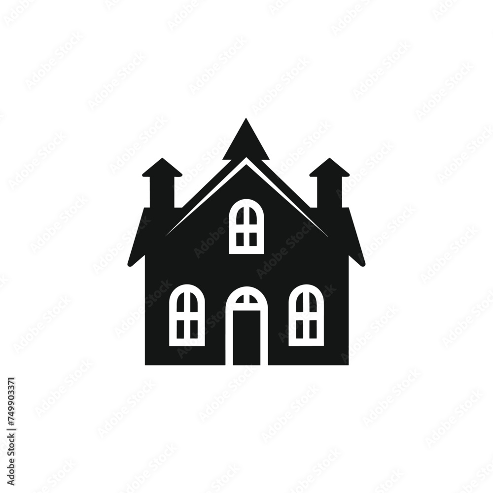 House building home. Element of travel icon for mobile concept and web apps. Modern logo house. Vector solid icon for palace. Vector illustration. House icon, vector best flat icon. House building home. Element of travel icon for mobile concept and web apps. Modern logo house. Vector solid icon for palace. Vector illustration. House icon, vector best flat icon.