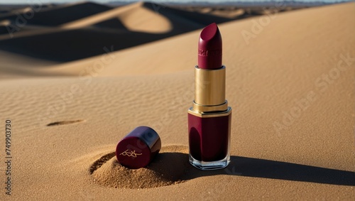 lipstick in the desert photo