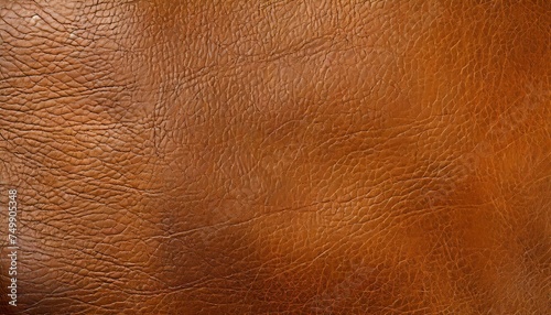 A close-up view of a textured brown leather background, Brown leather structure