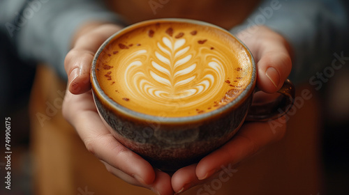 Kaffeekunst: Zwei Tassen voller Harmonie