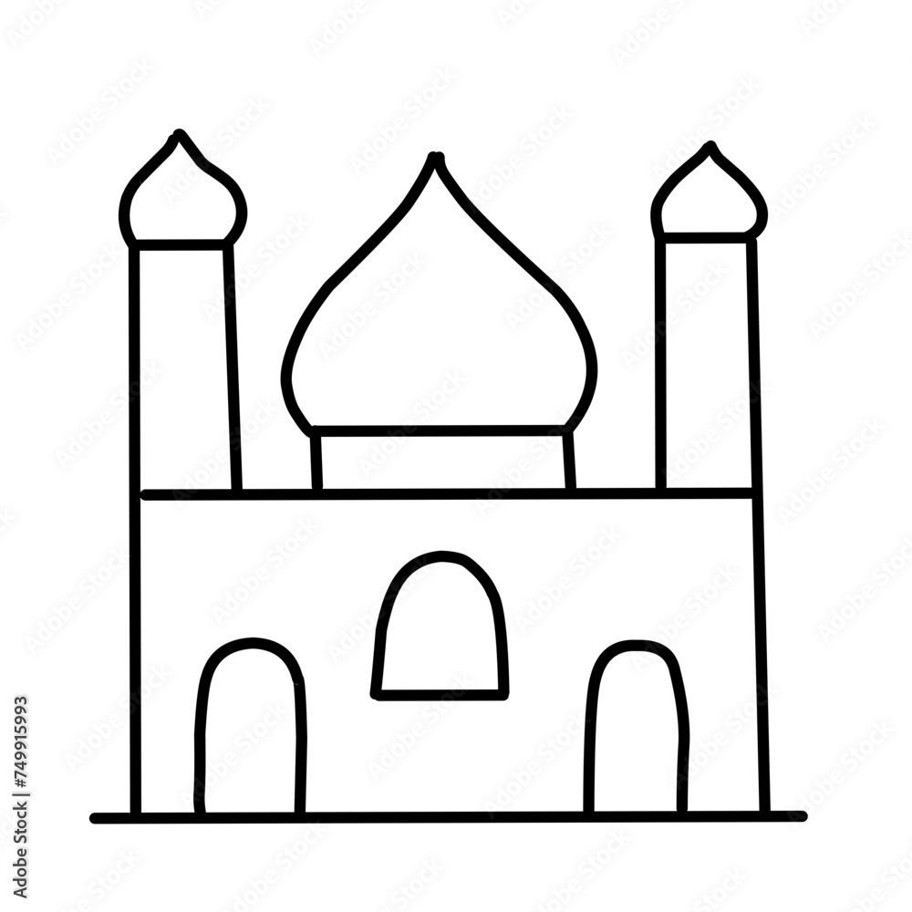 Line icons Islamic Line icons Islamic
