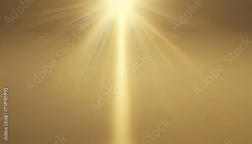 natural light lens flare on gold background sun ray effect