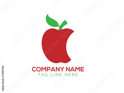 Vibrant Veggies Colorful Groceries Logo