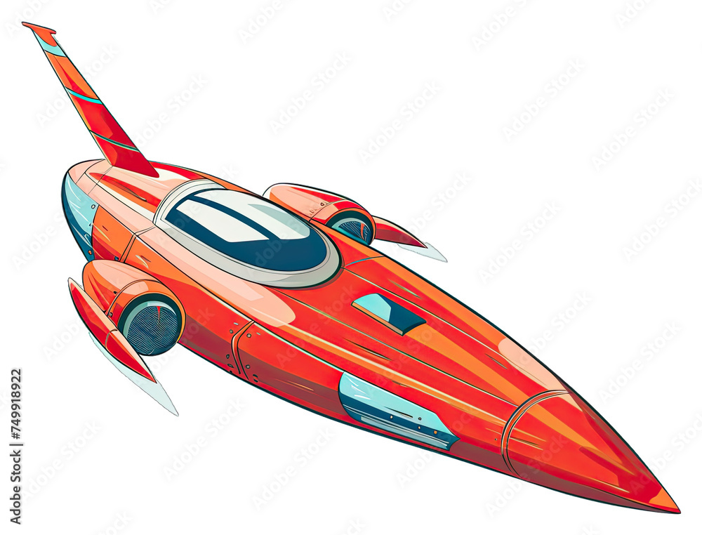 Decorative Spaceship Art - Imaginative Vector Painting. Isolated on a Transparent Background. Cutout PNG. Decorative Spaceship Art - Imaginative Vector Painting. Isolated on a Transparent Background. Cutout PNG.