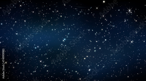 A vector image of a constellation in the night sky.