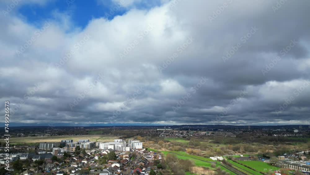 Most Beautiful View of Dagenham London City of England United Kingdom. March 2nd, 2024 Most Beautiful View of Dagenham London City of England United Kingdom. March 2nd, 2024