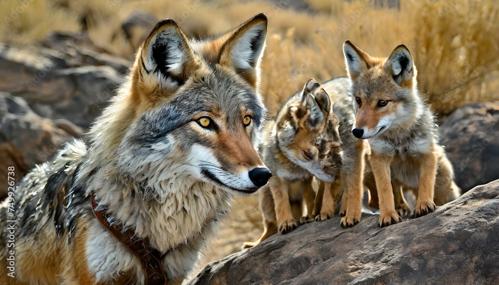 Prairie Wanderers: Capturing the Essence of North America's Wild Coyotes