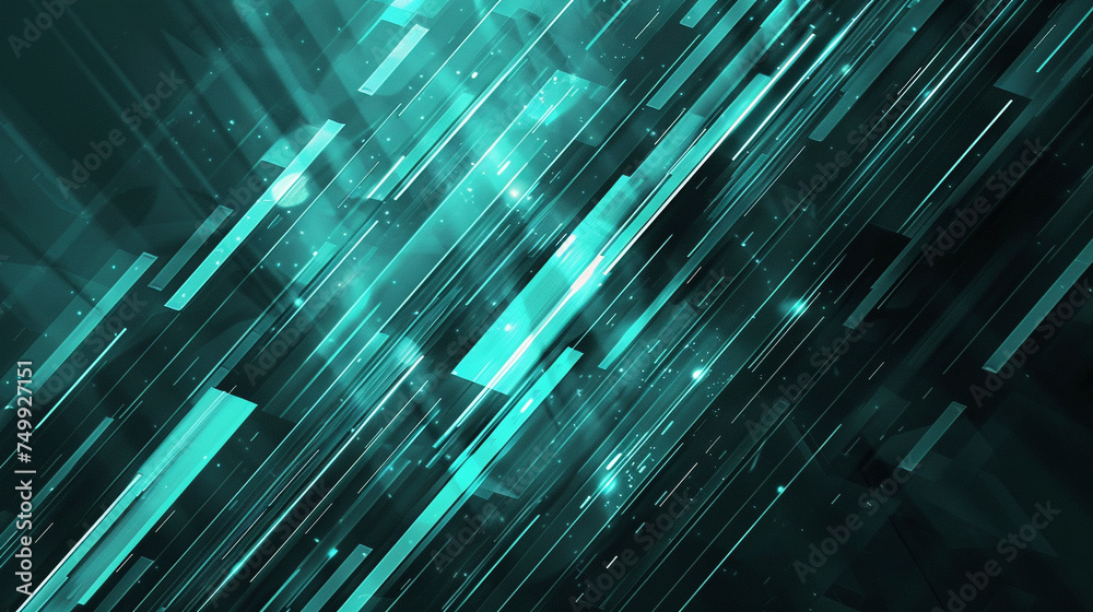 Black and Teal abstract shape background presentation design. PowerPoint and Business background. Black and Teal abstract shape background presentation design. PowerPoint and Business background.