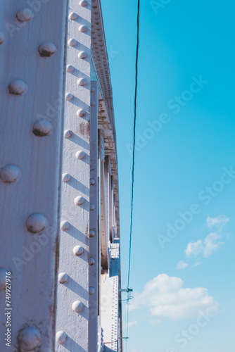 鉄橋と空 © Youji Okawa