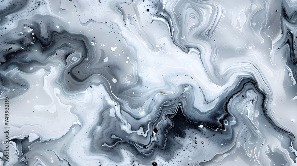 White Marble Swirl Background with Grey Accents for Minimalist and Elegant Designs White Marble Swirl Background with Grey Accents for Minimalist and Elegant Designs