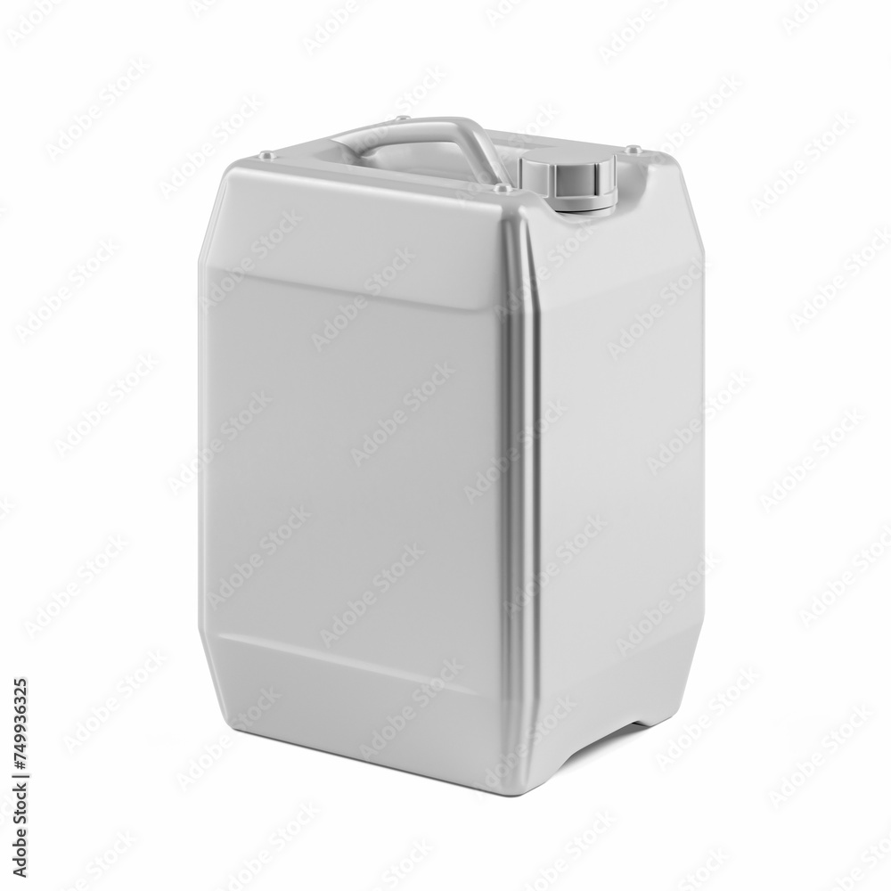 White Plastic Jerrycan with Oil, Cleanser, Detergent, Antibacterial Soap, Liquid Soap, and Milk on a Isolated Background. White Plastic Jerrycan with Oil, Cleanser, Detergent, Antibacterial Soap, Liquid Soap, and Milk on a Isolated Background.