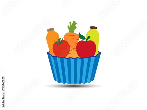 FarmFresh Finds Wholesome Groceries Logo