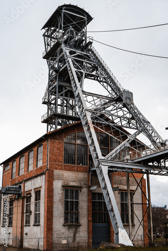 Ancienne structure de la Mine de Saint-Etienne aux Puits Couriot