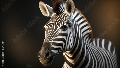 zebra happy lougthing