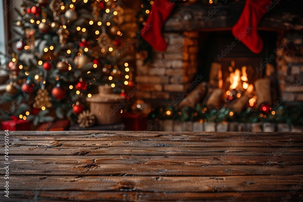 Cozy Holiday Home Goods Display

