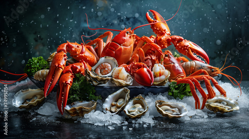 Oceanic Elegance: Fine Dining with Fresh Seafood Treasures