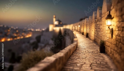 at the ramparts walk in jerusalem