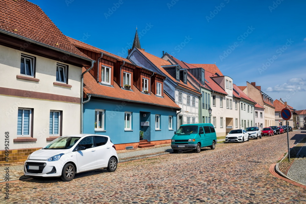 beeskow, deutschland - altstadt