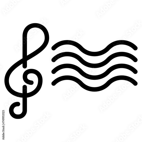 Treble clef icon